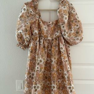 Floral Babydoll Dress